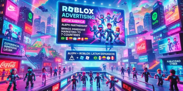 Roblox Advertising in Latin America: Aleph Partnership Brings Immersive Marketing to 7 Countries